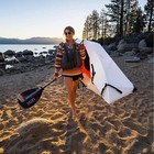Oru Kayak Foldable Lake Kayak 9  Long Lightweight Folding 17lbs  250lb Cap White