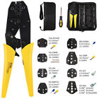 Ratchet Crimper Plier Crimping Tool Cable Wire Connectors Electrical Terminals