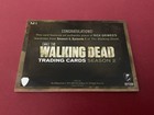 Walking Dead Season 2  Wardrobe Relic Patch Card - Rick Grimes - White Tee - Nm