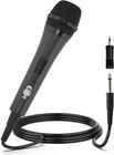 Wired Microphone For Karaoke  Black - Unidirectional Dynamic Vocal Microphone   