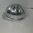 Vintage Fibre Metal Superlite Hard Hat Aluminum Safety Helmet Usa
