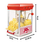 Nostalgia Nkptt25rw Vintage 10-cup Tabletop Popcorn Maker Red New In Box 