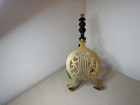 Antique Brass And Iron Fireplace Trivet Stand