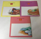 Lot Of 3 Vintage Mcdonalds An American Tail Books - Fievel Tiger Boat Friends