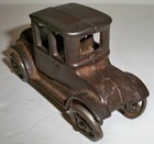 Vintage Ford Model T Coupe Cast Iron Toy Car   Unmarked Arcade  Ac Williams