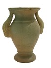 Vintage Art Deco 1930 s Niloak Green Brown Matte Art Pottery Vase 6   
