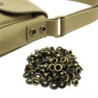 3mm Internal Hole Diameter Bronze Eyelets Grommets With Washer Self Backing P   