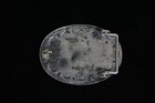 Vintage - 925 Sterling Silver - Oval - Engraved - Belt Buckle - Unisex