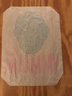 Vtg 60 s   Mani-yack    The Mummy   Iron-on Transfer Decal   Universal Monsters