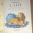 Vintage Walt Disney Lady And The Tramp Little Golden Book  1981  Hardcover