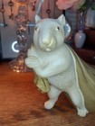 Late 1800 s  very Rare  Porcelain Japanese Prosperity Rat