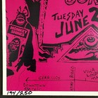 Nirvana Poster Monkey Shines 27 Devils Joking 1989 Signed Brian Salvador Curley