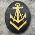 Original Wwii Ww2 German Navy Kriegsmarine Senior Carpenter Nco Rank Trade Badge