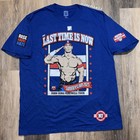 Wwe Authentic John Cena Summerslam Shirt 2025 Farewell Tour Ny Giants - Xl