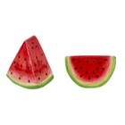 Ganz Smiling Watermelon Ceramic Salt And Pepper Shaker Set 2 75 Inch Multicolor