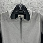 Footjoy Jacket Womens Xl Gray Full Zip Rain Waterproof Dryjoys Hydrolite Jacket