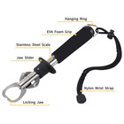 Fish Lip Gripper With Weight Scale  40 Pound Capacity  Stainless Steel
