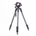 Manfrotto 504hd Vd Fluid Video Head With 536 Carbon Fiber Tripod Legs Sku2093752