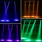 120w Led Moving Head Light Rgbw Beam Dmx Spotlight Dj Disco Party Stage Lighting