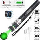 900miles Rechargeable Lazer Green Laser Pointer Pen Astronomy Visible Beam Light