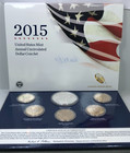 2015 U s  Mint Annual Uncirculated Dollar 6 Coin Set W  American Silver Eagle