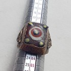 Lot Of 2 Rare Ancient Viking Bronze Rings Authentic Antique Artifact Stunning