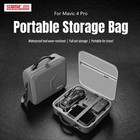 Portable Storage Bag For Dji Mavic 4 Pro Creator Combo Pu Travel Carrying Case
