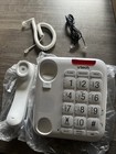 Vtech Sn1107 Corded Phone With Oversized High-contrast Buttons  10 Number Speed