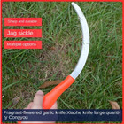 4pcs Alloy Serrated Mini Sickle Stainless Steel Grass Weed Cutting Weeding Tools