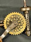 Antique Bobbin Winder And  Mattson Mora Sweden Patent Sewing Tool Working