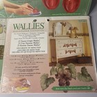 Vntg Wallies Lot Of 4 Sets Fruits Wallpaper Cutouts For Any Room Crafts New