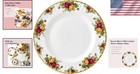 Best-selling Old Country Roses Dinner Plate - Floral Pattern