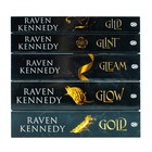 The Plated Prisoner Series 5 Books Collection Set By Raven Kennedy  gild  Glint 