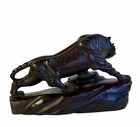 Vintage Hand Carved Wooded Asain Tiger 14    Long