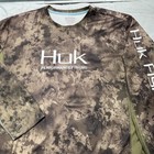 Huk Performance Fishing Shirt Mens 3xl Camouflage Long Sleeve Outdoors Hunting