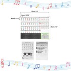Piano Keyboard Stickers For 88 76 61 54 49 37 Keys  Letter Sticker Piano Notes