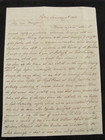 Civil War Confederate Nurse Letter North Carolina 1864