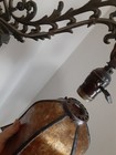 Antique Bridge Lamp Shade Replacement Lt Amber Mica Nym Arts
