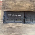 Scubapro Scuba Weight Belt W  Zippered Pockets Black Size M   8 Weights 21 Lbs