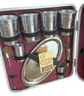 Executair Original Trav-l-bar By Ever Wear Portable 10-piece Bar Set Vintage 60s