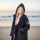 Waterproof Swim Parka For Kids Youths And Adults - Unisex Hooded Surf Poncho    