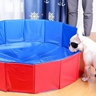 New Foldable Dog Swimming Pool Portable Bathtub For Pet Dog Cat Shower 63  x12  