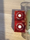 Vtg Mgm Grand Hotel Las Vegas Casino  actual Play  Pair Of Dice W  Case