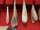 74 Pieces Assorted Brands Silverplate Lot With Wooden Box