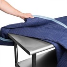 12 Moving Blankets Furniture Pads - Deluxe Pro - 80  X 72  Royal Blue