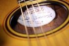 Vintage Rare  Torzeski Acoustic Electric Guitar With Original Case