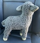 Hansa Black Sheep Kid Plush Toy 11  Vintage 2000 With Tags