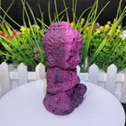 0 9lb 4  Buby Baby Buddha Statue Carving Crystal Quartz Sculpture Healing C8