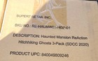 Haunted Mansion Hitchhiking Ghost 3pk Figurine Set 2020 Sscc Comic Con Exclusive