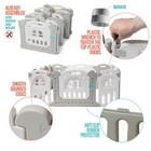 Foldable Baby Playpen 14 Panel - Kids Safety Activity Play Yard Center